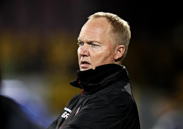 Superliga. FC Midtjyllands træner Glen Riddersholm håber på sejr i dag. 