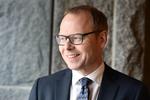 AFKLARING. Nu ved Nykredit, hvor meget kapital, koncernen skal have. Derfor kan strategien nu lægges om - og det fører til fyringer. Her koncernchef Michael Rasmussen, der kom til Nykredit fra Nordea i sommer. 