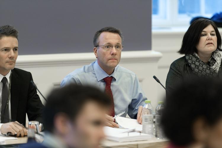 Samråd. Morten Bødskov forklarer sig til retsudvalget. 