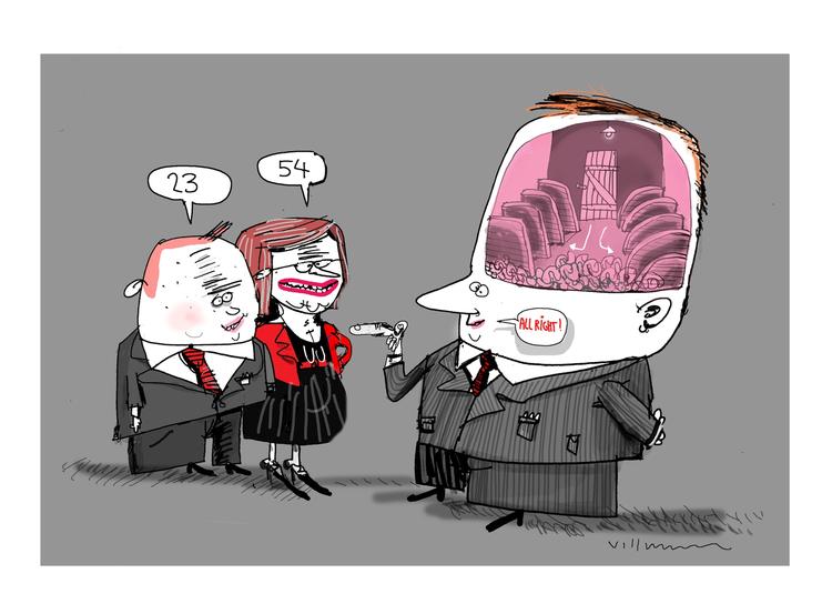 Tegning: JØRN VILLUMSEN 