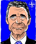 TOPCHEF. Anders Fogh Rasmussen er Natos 12. generalsekretær og har siddet siden august 2009. Tegning: 
