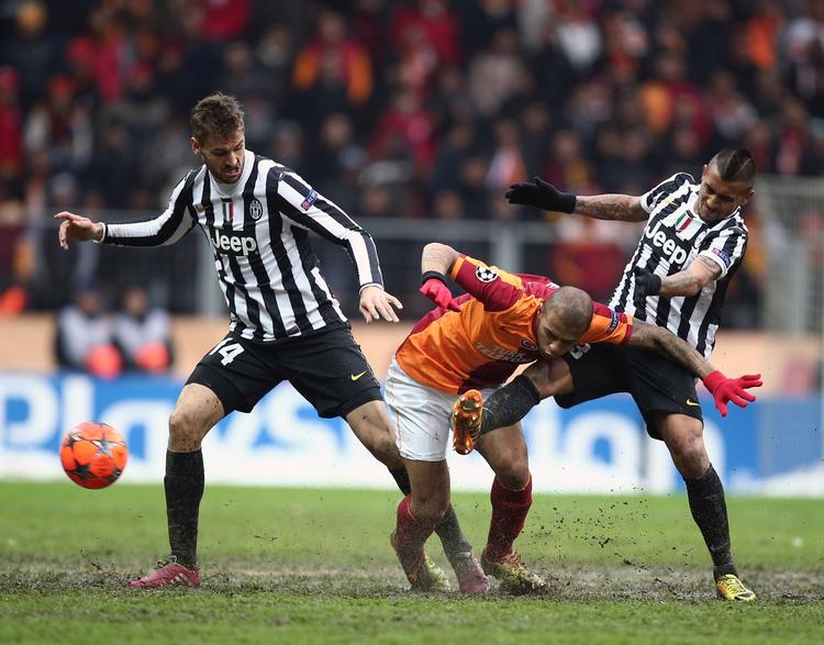 Sjask. Juventus' Champions League drømme endte med tyrkisk mudderbad. 
