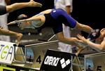TILFREDS. Efter to danske rekorder i 50 meter brystsvømning glæder Rikke Møller Pedersen sig nu til fredagens 200 meter-løb. 