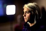 kontra. Kristina Kristiansen vil gerne have de danske hurtigløbere meget mere i spil i kontrafasen mod Brasilien. 