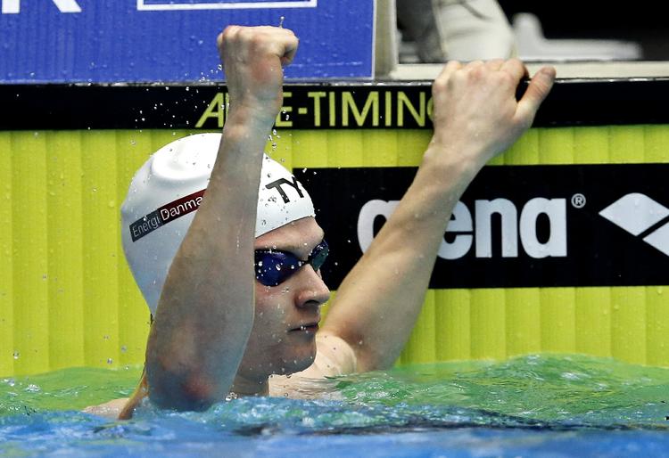 SEMIFINALIST. En dansk rekord sendte Andreas Schiellerup videre som nummer 10 i 50 meter rygcrawl. 