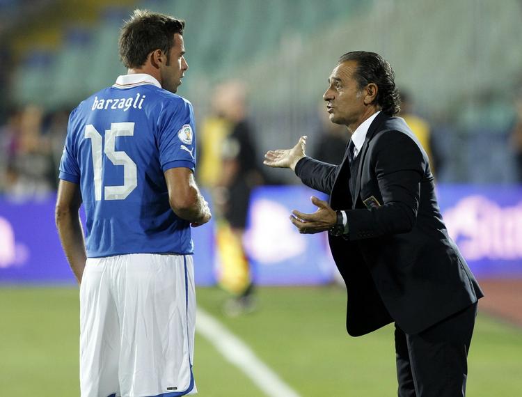 Succes. Prandelli første Italien til EM-sølv tidligere i år. 