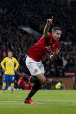 savnet. Manchester Uniteds Robin van Persie blev sidste år topscorer i Premier League. 