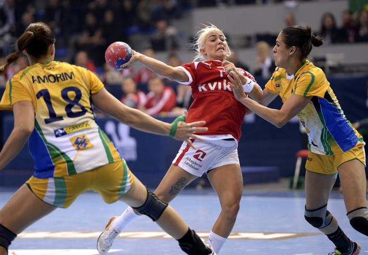 Den danske playmaker Kristina Kristiansen mener, at holdet er underdogs i den næste kamp. 