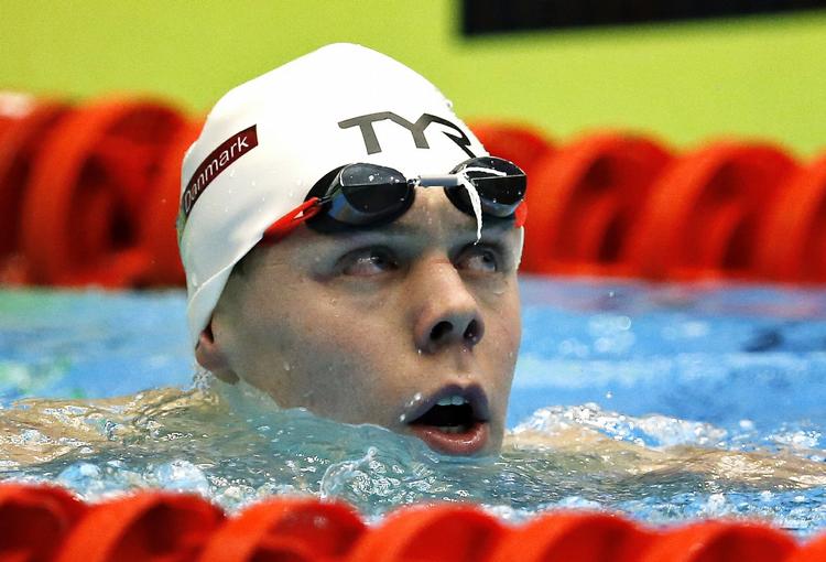 FINALIST. 100 meter medley gav Danmark to semifinalister og en dansk rekord til Daniel Skaaning. 