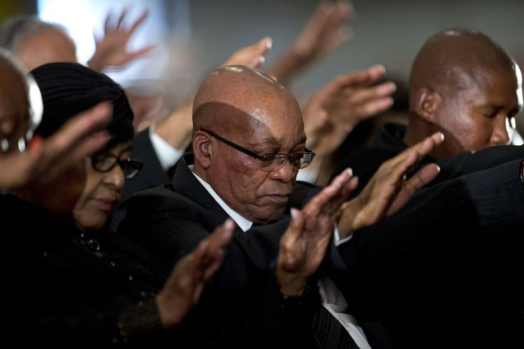 ANC. Præsident Zuma ses af mange som repræsentant for et korrupt styre, der har vist sig ude af stand til at gøre noget ved den sociale ulighed. 