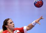 undertippet. Louise Burgaard ser gode muligheder for dansk succes i knald-eller-fald-kampen mod Montenegro i aften. 