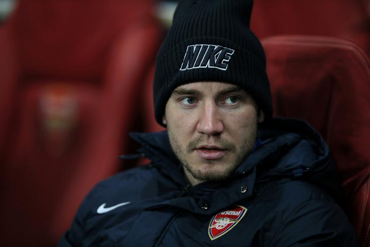 pissoir. Nicklas Bendtner brød sig ikke om lugten i Manchester Citys spillertunnel. 