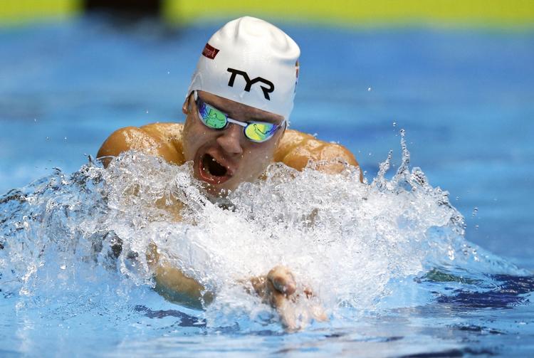 VM-KLAR. For Chris Christensen sluttede EM med en 22.-plads i 200 meter brystsvømning. 
