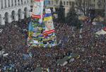 Volumen. 200.000 mennesker demonstrerede i dag i Kijev for på ny at vise deres utilfredshed med den ukrainske regering. 