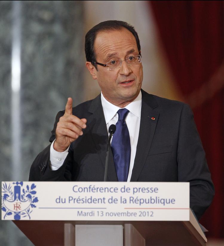 AFBUD. Frankrigs præsident, François Hollande, bliver ikke at finde på lægterne, når vinter-OL skydes i gang i februar 2014. Det samme gælder det øvrige officielle Frankrig, siger landets udenrigsminister. 