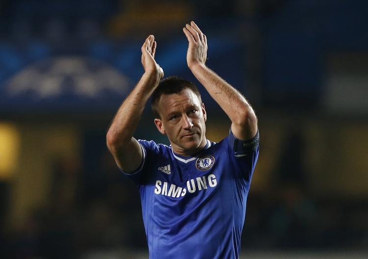 Kaptajnen. John Terry vil til tops i ligaen. 