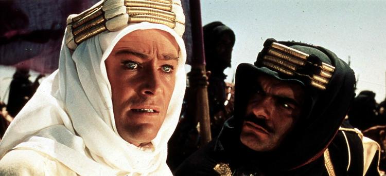 O'Toole i 'Lawrence Of Arabia'  fra 1962. 