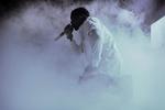 Yeezus. Kanye West berigede i år verden med en dampende video med hans elskede Kim Kardashian. Billedet er dog fra en koncert i Tivoli i 2011. 