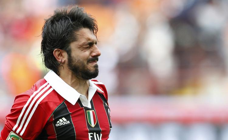 kriger. Gennaro Gattuso var kendt som en barsk modstander, når han stillede op for Milan og det italienske landshold. 