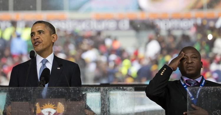 volapyk. Der var ikke mange som forstod hvad tegnsprogstolken Jantjie fik ud af blandt andet USA-præsident Obamas tale ved Mandelas begravelse. 