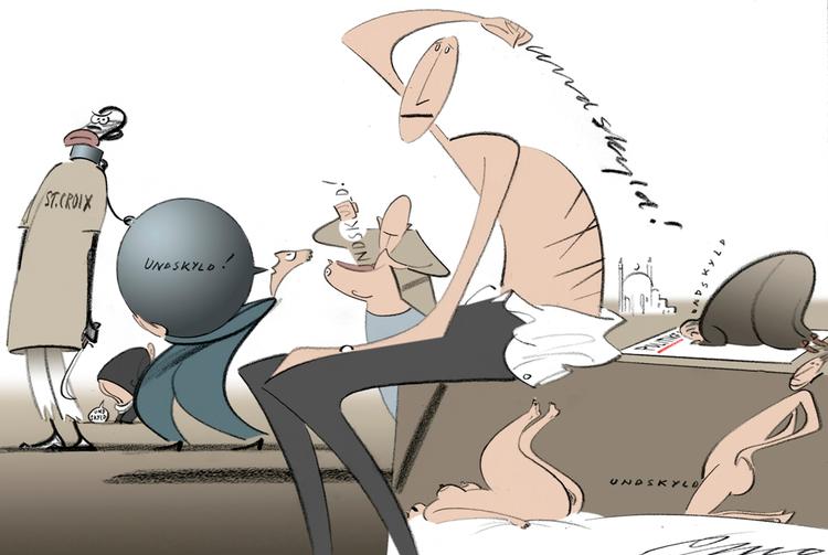 Undskyld, kan man altid sige. Så det gør vi. 