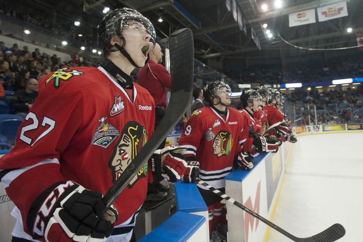 Stortalent. Oliver Bjorkstrand (tv) har ligesom Mads Eller og Nikolaj Ehlers sagt farvel til dansk klubhockey. De spiller alle tre i canadiske klubber. 