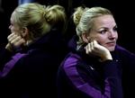 Klar. Pernille Holmsgaard har under sin influenza været isoleret fra resten af holdet og tilbragt det meste af tiden på et hotelværelse i Beograd. 