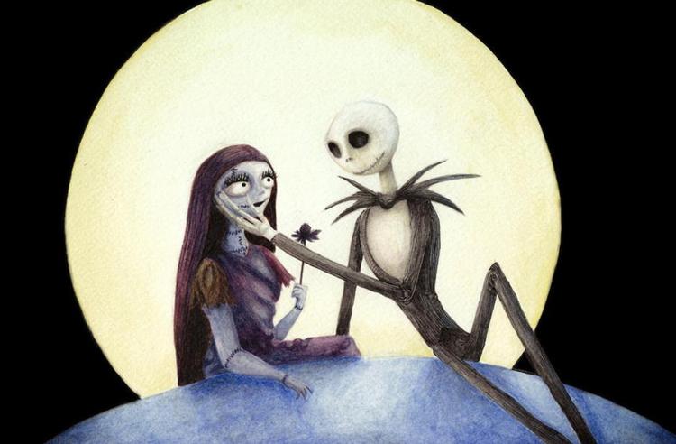 Juletradition. Igen i år viser Gloria-biografen Tim Burtons dukkefilm 'The Nightmare Before Christmas'. Foto fra filmen 