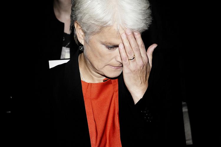 Vælgerlussing. SF ville blot få 3,7 procent af stemmerne, hvis der var folketingsvalg i dag. 