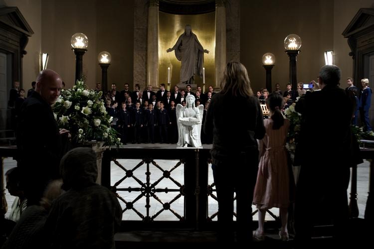 Svømmehal. Korstemmerne havde det sværest i Domkirkens svømmehalsagtige akustik. 