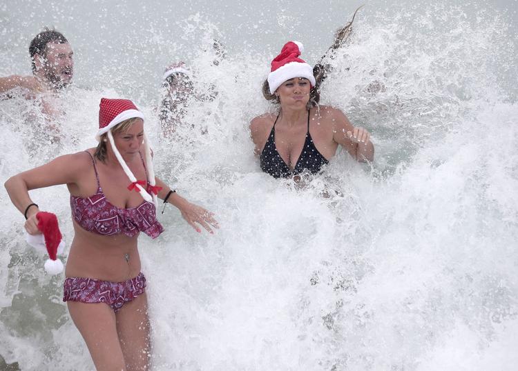 ...for at ende sin tur rundt på kloden i Sydney, nærmere bestemt Bondi Beach. 