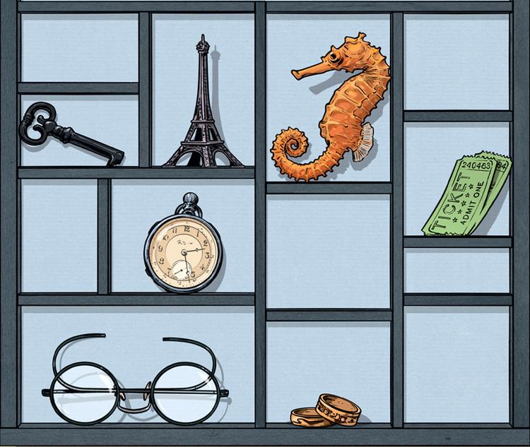 Skævt. Bogen er rigt og skægt illustreret. 