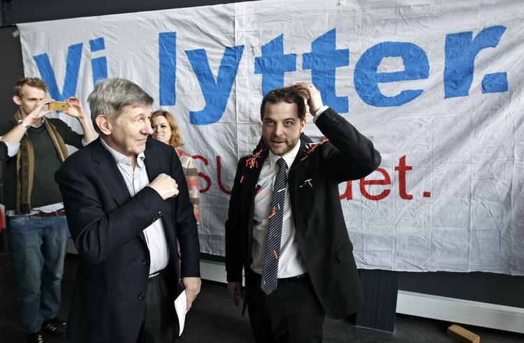 Utilfredshed. Både SU-reformen og den såkaldte fremdriftsreform har givet Morten Østergaard (t.h.) megen kritik fra de studerendes side. Nu er de atter på kollisionskurs. 