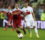 hæder. Mike Jensen (tv) kom tilbage på det danske landshold mod Polen efter en fin sæson i Norge. 