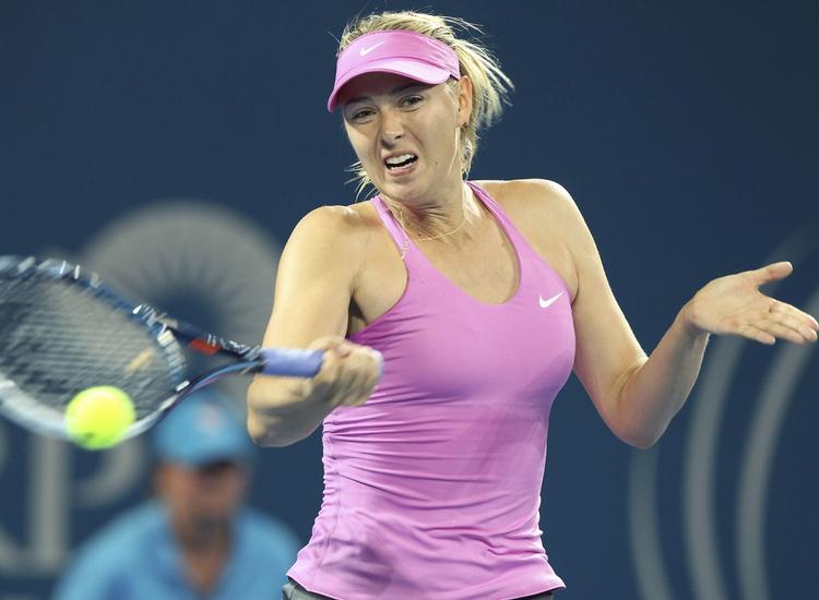 comeback. Maria Sharapova vendte tilbage med sejr efter fire måneders skadespause. 
