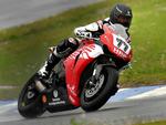 fartelsker. Michael Schumacher på sin Honda CBR 1000RR i kvalifikationsløbene til det tyske mesterskab i 2008. 