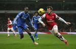 nullløsning. Hverken Arsenal eller Chelsea formåede at score i aftenens topbrag. 