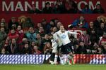 jubel. Christian Eriksen jubler efter sin scoring mod Manchester United, hvor han frygtløst kastede sig frem til en hovedstødsafslutning. 