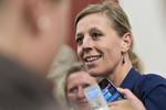 Kritisk. Trine Pertou Mach er kendt for at svinge pisken over sine folkevalgte partifæller. 