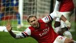 Målhelt. Bendtner scorede for Arsenal for et par dage siden. 