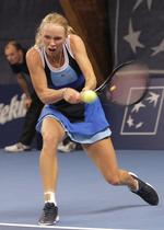 Klar. Wozniacki skulle i denne uge have spillet med i Brisbane, men måtte trække sig med en skade i den ene skulder. 