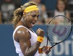 Klasse. Serena Williams vandt 11 titler i 2013. Den første i 2014 er nu på kontoen. 