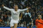 Målfarlig. Real Madrids Cristiano Ronaldo scorede to gange på ti minutter i aftenens kamp. 