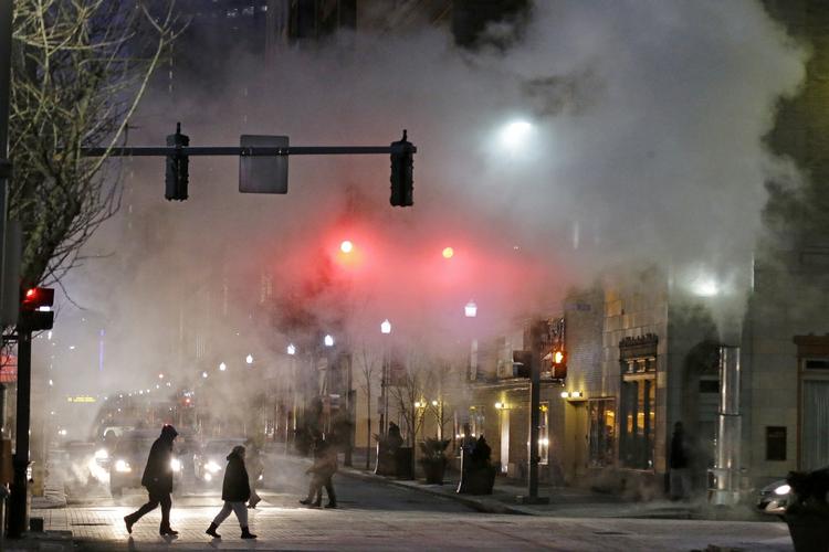 Downtown Pittsburgh. 