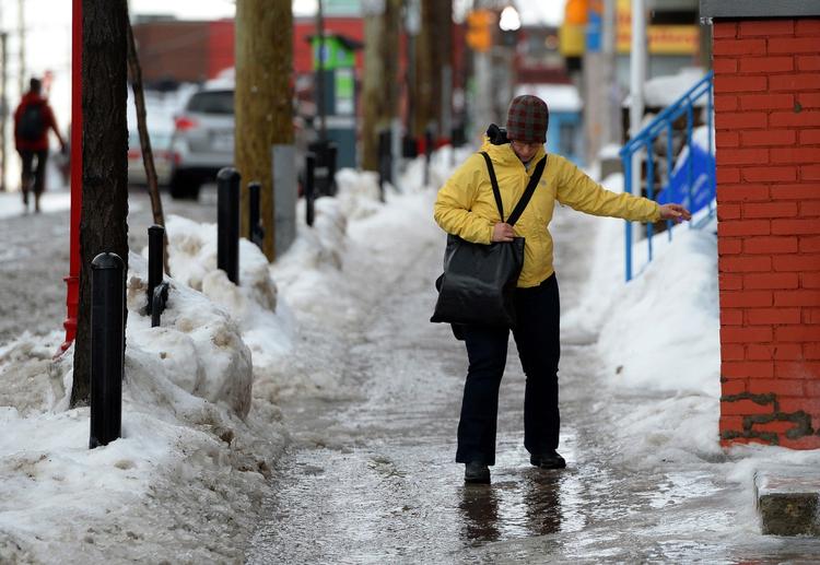 Isede gader i Ottawa, Ontario. 