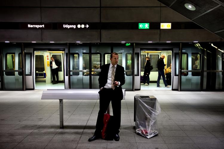 spild? Metrolinjen i København er en af de trafikinvesteringer, som møder kritik fra Produktivitetskommissionen. 