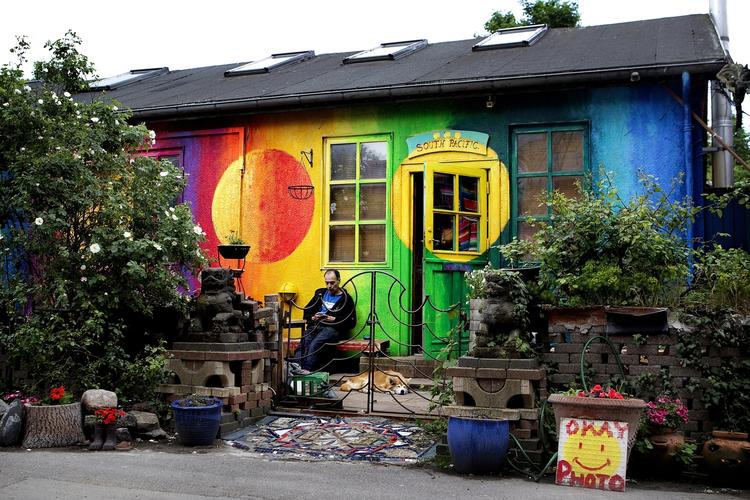 Lukket. Christiania lukker en uge i slutningen af januar. Beboerne vil bruge dagene på at overveje fremtiden, siger en ansat på Christianias byggekontor. - Foto: 