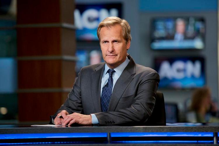 USA! Nyhedsværten Will McAvoy (Jeff Daniels) er indbegrebet af det ansvarlige, retfærdige og besindige USA, der står vagt om the American way. 