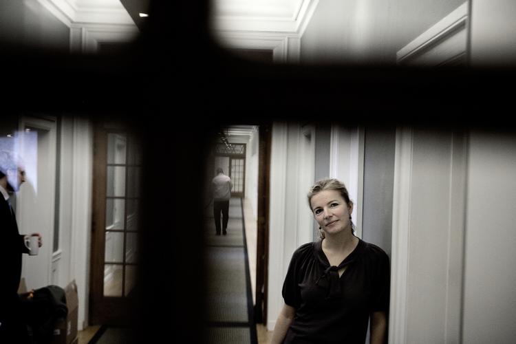 Hjemsendt. Anne Kristine Axelsson,  departementschef i Justitsministeriet, er sendt hjem i kølvandet på PET-sagen. 