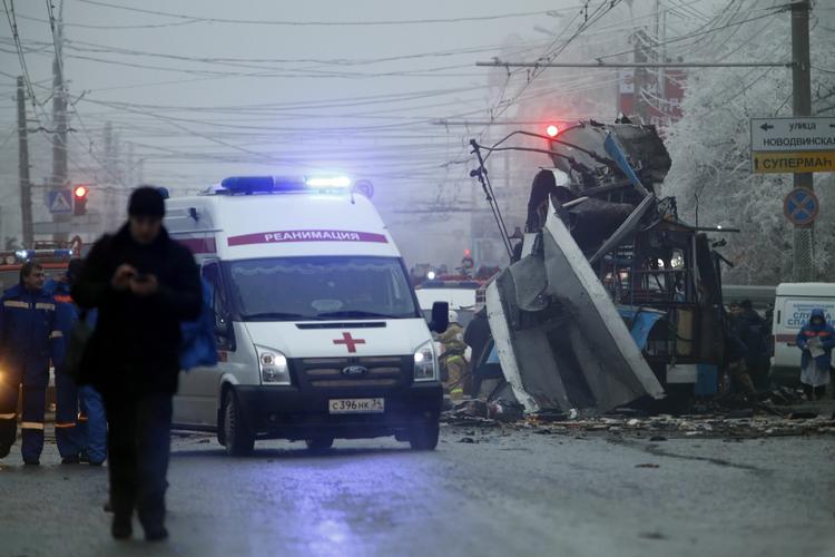TERROR. Den russiske by Volgograd blev i slutningen af december ramt af to voldsomme terrorangreb. 